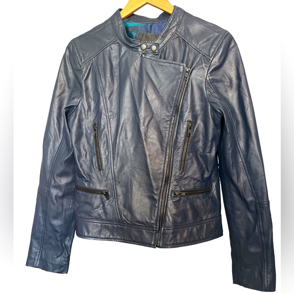 Beautiful leather Sanctuary jacket!